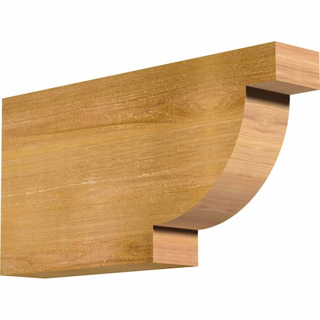 Ekena Millwork Alpine Rough Sawn Rafter Tail, Western Red Cedar, 4"W x 12"H x 24"L RFT04X12X24ALP00RWR